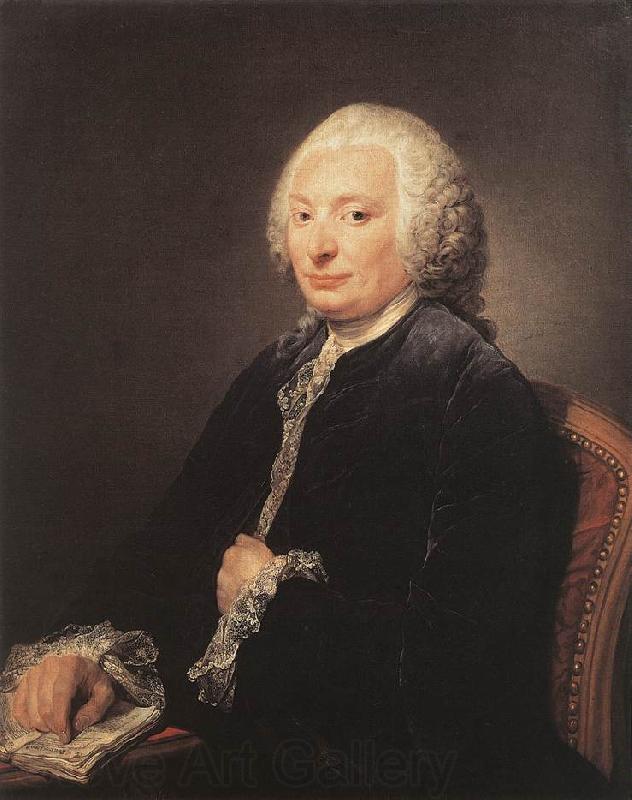 GREUZE, Jean-Baptiste Portrait of George Gougenot de Croissy dfg Norge oil painting art